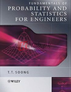 Fundamentals of Probability and Statistics for Engineers By T.T.Soong(paperback)Engineering Book