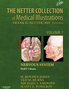The Netter Collection of Medical Illustrations: Nervous System, Volume 7, Part 1 - Brain, 2e By H. Royden Jones Jr. Jr. & Ted Burns & Michael J. Aminoff & Scott Pomeroy(paperback) Medical Book