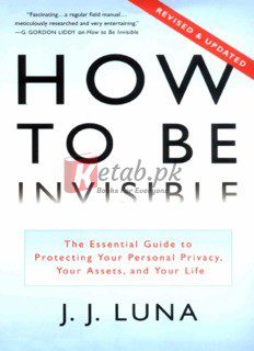 How to be Invisible By J. J. Luna(paperback) Self Improvment Book